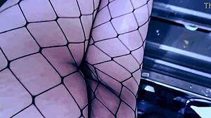 Your latina tranny stepsister accidentally sends video of undressing and masturbating in miniskirt