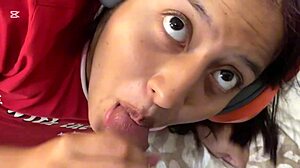 My stepsister was on her phone and I couldn't resist fucking her!