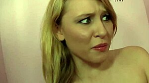 Katie Summers' Shocked Face At Glory Hole Cock