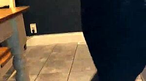 Big Booty Wife Dances, Shaking Her Ass Seductively