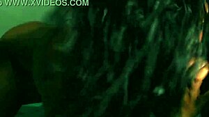 girlfriend fucking before work, sloppy blowjob, licked and creampied in pussy with tattooed fitness babe.