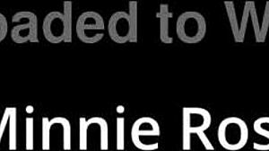 Minnie Rose's pussy gets blasted with cum while moaning 😩