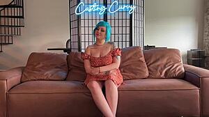 Casting Curvy Real Stepmom Does Porn Audition