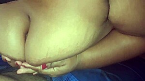 Evangelica Hot Blowjob Under The Table And Cum On Tits!