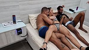 Pricilla Diabinha backstage deepthroat in June 2023 recording