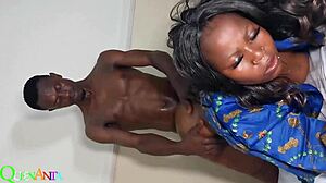 Stepmother Para On Big Long Cock That Is Too Much For Her!