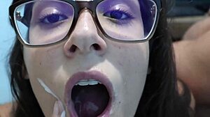 beautiful brunette julia goddess in cum compilation