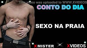 Conto erotico sexo na praia