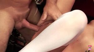 Tea serving turned to fucking