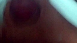 i jerk off in the bathroom, feels so good 😏