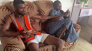 exciting gist with long time colleagues in homemade setting