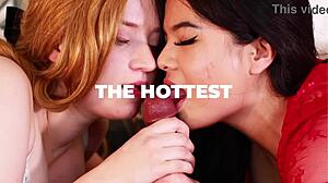 British 19-Year-Old Strokes Older Boyfriend with Oily Hands on Couch