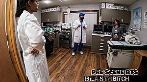 ditria rose casually gets creampied by the doctor in pov