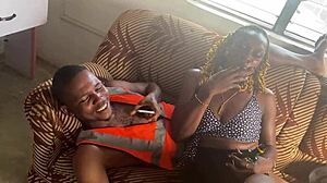 exciting gist with long time colleagues in homemade setting