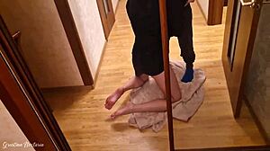 Hot stranger in hood gave me blowjob with monster cock