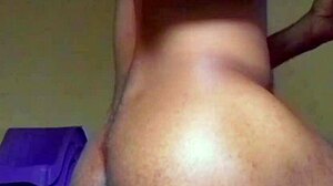 lonely african man dances naked, then gropes his monster cock and ass