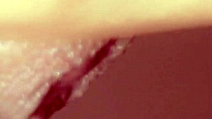 watch this close-up blowjob end with cum in her mouth