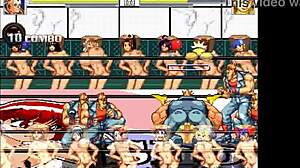 hentai mugen rogue gets gangbanged in doggystyle with creampie