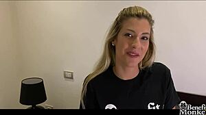 Amateur couple shona river shares experiences then masturbates 😏