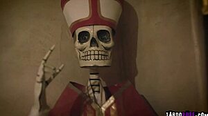 Abella Danger In Suggestive Deep Throat Scene With Seth Gamble