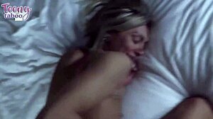 Seth Brogan scores big with coed Chloe for quick sex after school in lingerie