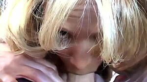 Nikki says, i'm sucking balls and fucking hard