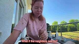 Risky Public Sex Cum On Face