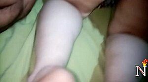 Latina Opens Pussy for Big Black Cock