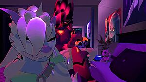 furries experience their first time together in vrchat