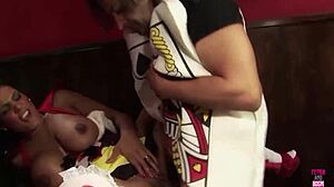 Tea serving turned to fucking