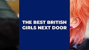 British blonde girl next door fucks sugar daddy in homemade scene