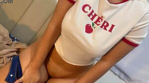 Friend's wife came looking for him, left with creampied pussy!