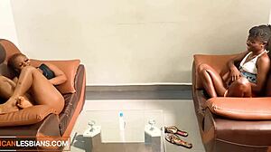 Ebony Roommates Pussy Play