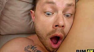 russian couple tries rimjob for first time