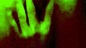 Asshole stretching in shower with big cock