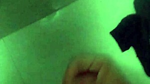 i jerk off in the bathroom, feels so good 😏