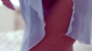 slim sex nymph boasts about her beautiful shaved curves during first time