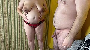 To fyre med små 18+ pikke gjorde min kone gravid under vild leg