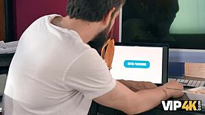 Redhead Tricks Neighbor Wild