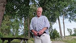 Chris Enjoys Outdoor Public Moments