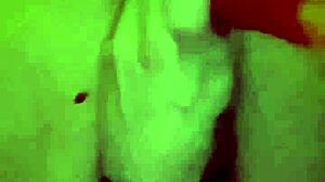 Asshole stretching in shower with big cock