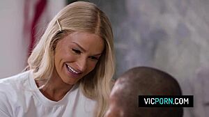 slutty collage girl emma hix fucks with her black teacher