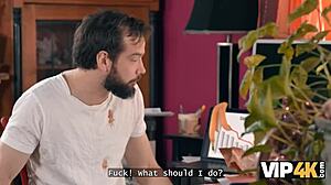 Redhead Tricks Neighbor Wild