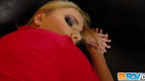 purepov newspaper girl with big tits gets fucked hard