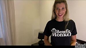 Amateur couple shona river shares experiences then masturbates 😏