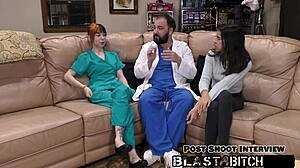 ditria rose casually gets creampied by the doctor in pov