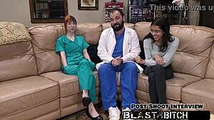 ditria rose casually gets creampied by the doctor in pov