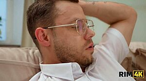 russian couple tries rimjob for first time