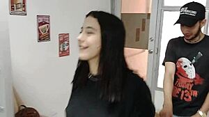 in a fantasy massage, the redhead lesbian beauty seduces the milf masseuse with pussy licking