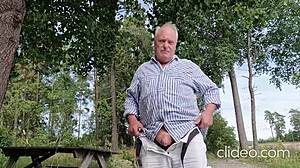 Chris Enjoys Outdoor Public Moments